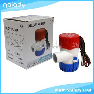 China 350-1100 GPH MARITIME Marine Bilge Pump, 12(24) volt DC, non-automatic, submersible for sale