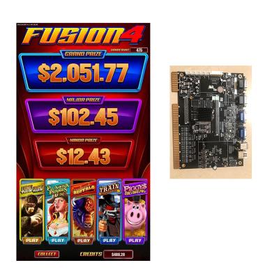 China Stable Hardware and Software Hot Selling Stable Hardware Games Slot Coin Operated Casino Games Center and Multi Game Gambling Machine for sale