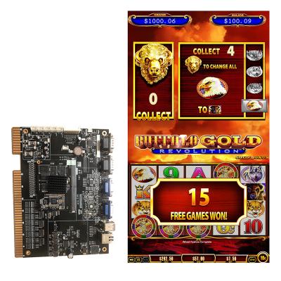 China High Profitable Stable Hardware And Software Black Buffalo Gold Coin Mario Casino Slot Machine Game Playing Machin for sale