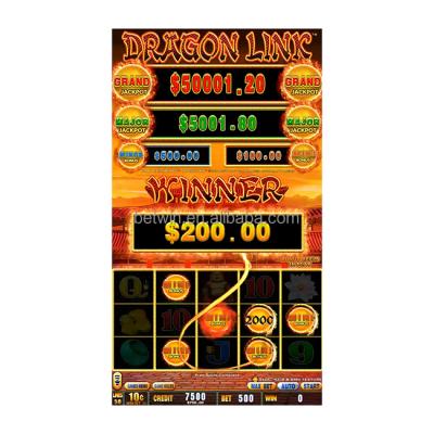 China Stable Hardware And Software USA Casino Slot Machine Dragon Link Happy Vertical Slot Game Machine &Prosperous for sale