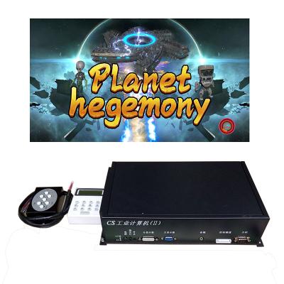 China Metal+acrylic+plastic Guangzhou 8 Players Slot Machine Planet Hegemony Fish Hunter African Coin Operated Gambling Digital Arcade Control Panel for sale