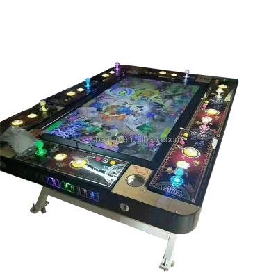 China Foldable Fish Game Table Machine 8 Player Fish Game Board With Bill Acceptor And Printer For Sale BW-FG-002 for sale