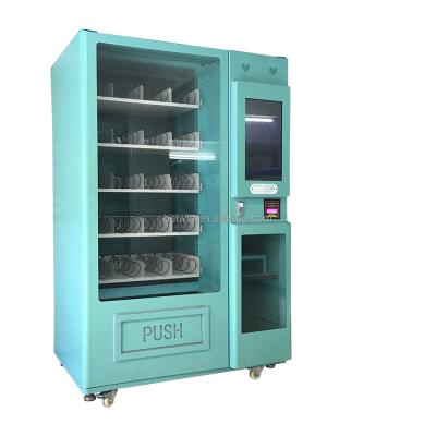 China Newest Hotel Subway Station Shopping Mall Technology Custom Pizza Vending Machine For Foods And Beverages With Bill Acceptor for sale