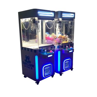 China Coin Operated Game Toy Arcade Claw Crane Machine Metal+acrylic+plastic Factory Cheap Business Use for sale