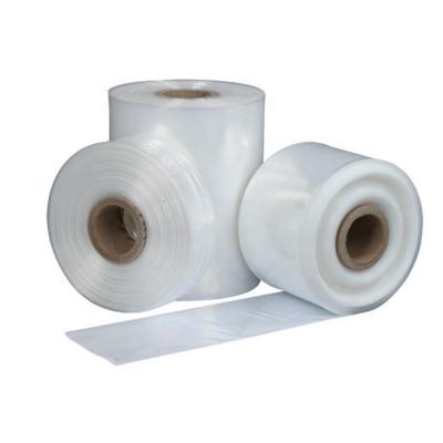 China Moisture Proof Clear Poly Tubing LDPE Polythene Layflat Tubing Plastic Sleeve for sale