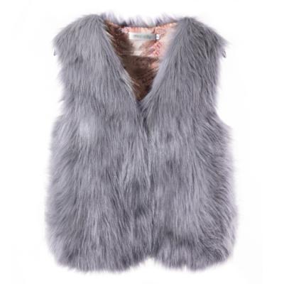 China 2021 New Autumn Winter Leisure Luxury Warmth Women's Fox Like Fur Breathable Waist Coat for sale