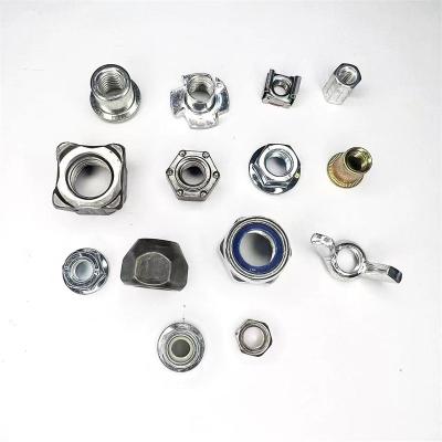 China Heavy Industry Multi-variety, Daquan, spot welding, self-locking, hexagonal, rivet nut, cassette, flange, nylon, wing nut for sale