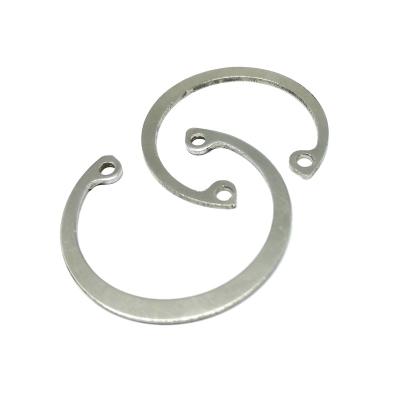 China General Industry GB893 65Mn material Spring steelHigh hardness and high strengthBearing retaining rings Retaining rings for holes for sale