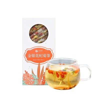 China Factory Price High Quality Organic Honeysuckle Tea Honeysuckle Wolfberry Chrysanthemum Tea HC-021 for sale