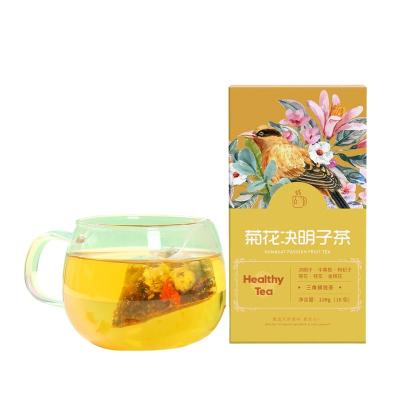 China Chinese Cassia Seed Factory High Quality Organic Goji Chrysanthemum Cassia Seed Tea for sale