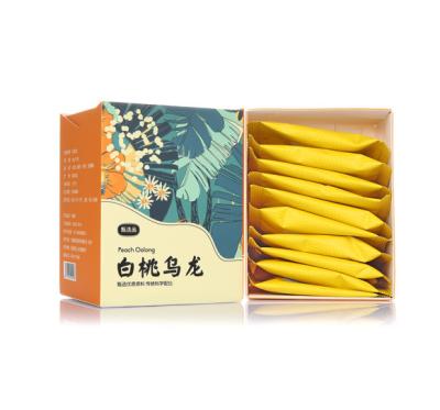 China Tea Drinks China Factory High Quality Oolong Tea Bag China Peach Oolong White Tea Four Seasons for sale