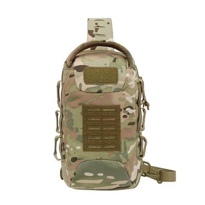 China Direct Selling Manufacturer Men Shoulder Bag Chest Anti-theft Sling Bag Water Resistant Military Carry On Bag for sale