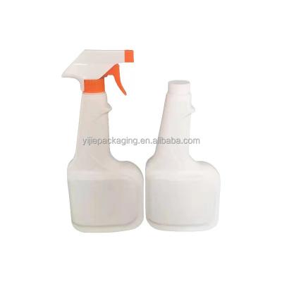 China Household Products HDPE Kitchen Bath Disinfectant Grease Hold Spray Bottle Toilet Spirit Packing Bottle Plastic Garden Tools for sale