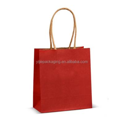 China Logo Design Recyclable Paper Gift Bags With Flat Paper Handles Customized Purse PACKAGING Recyclable Art Paper for sale