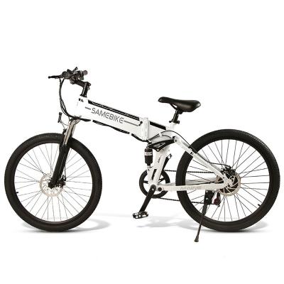 China Electric Bike 26inch Aluminum Alloy Mountain Bike 500W 48V 10Ah Powerful Electric Lithium Battery 21 Speed ​​Electric Bike for sale