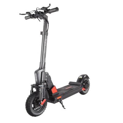 China EU/UK unisex stock free dropshipping double suspension seated 48V 500W E scooter C1 super comfortable for sale