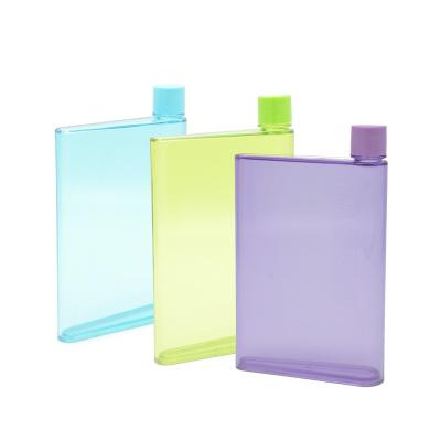 China Sport Square Customized Sport Portable Notebook Shape Note A5 Plain Water Bottle for sale