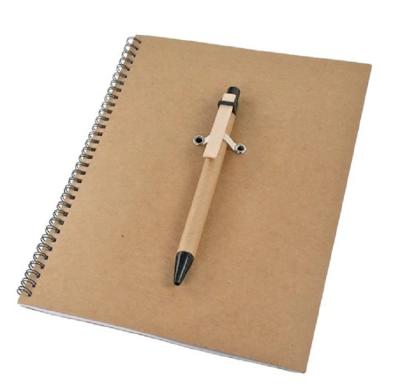 China Hardcover Recycled Eco Friendly A5 Notepads With Pen for sale