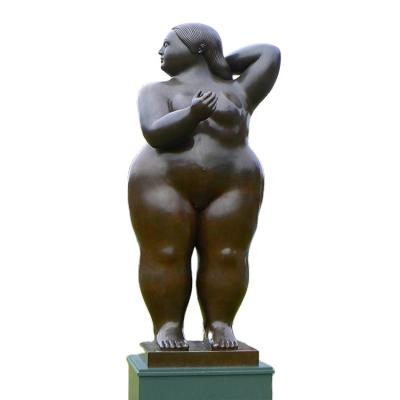 China Wholesale High Quality Europe Metal Fernando Botero Sculpture for sale