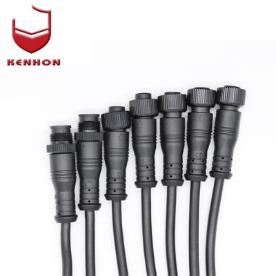 Chine Waterproof electrical plug 2 3 4 pin wire connector automobile electrical connectors à vendre