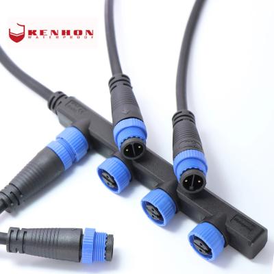 China Factory customization IP67 IP68 2 3 4 5 Way M15 Outdoor Cable Plug Waterproof Type F Connector for sale