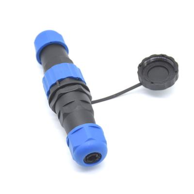 中国 IP68 underwater plastic circular connector male female waterproof connector 販売のため