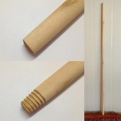 China Environmentally Friendly Natural Wooden Broom Stick Stick Broom Solid Wood Handle for sale