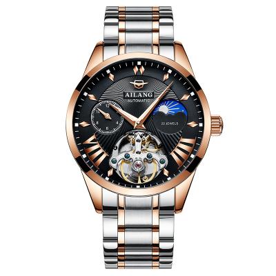 China Water Resistant Yard New Product Listing Hollow Mechanical Mens Waterproof Mens Sports Watch Watch for sale