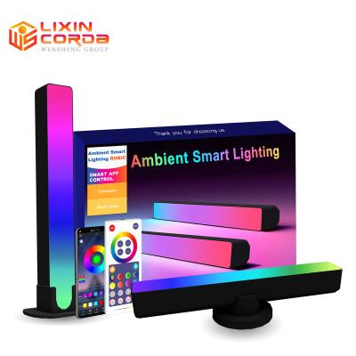 China Indoor Smart LED Light Bars, RGBIC Ambient Smart Flowing Light Bar for Game, PC, TV, Room Decoration for sale