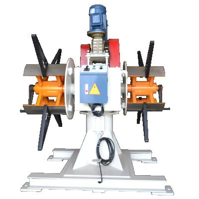 China Factory two head double head heavy mechanical decoiler uncoiler for sale