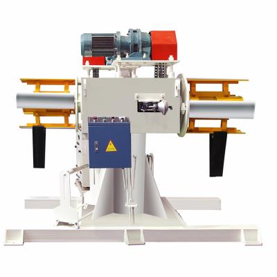 China Factory double uncoiler 5 ton electric metal sheet decoiler machine machinery for sale