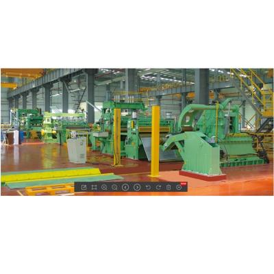 China Factory Flight Cut To Line Automatic Metal Cutting Line Sheet Metal Cut To Length Machine for sale