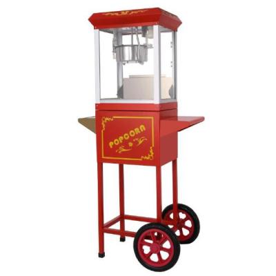 China Snacks factory popcorn machine with cart popcorn maker with cart popcorn cooker with cart hot sale for sale