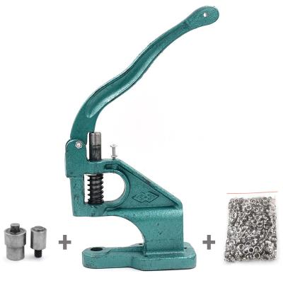 China Boat Grommet Grommet Machine Hand Pressing Clamp Hand Pressing Clamp Machine Ready Eyelet Punch Tool for sale