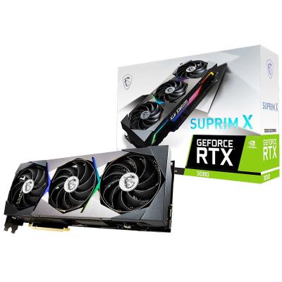 China Desktop Msi nVIDIA Geforce Rtx 3080 10gb 24gb Gdrr6x 320 bit Rtx3080 MSI Trio for sale