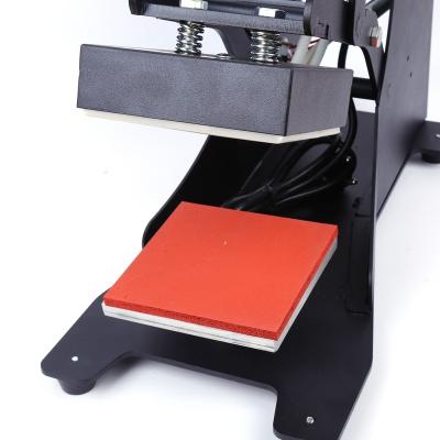 China Convenient DIY Label Printing Machine Hot Stamping Press For T Shirt Collar Logo Heat Press Printing for sale