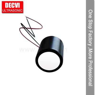 China Plastic Position Sensor Sonar 125kHz Transducer With 25mm For Distance Measurement From DECVI Factory for sale