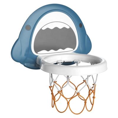 China Mini Removable Indoor Adjustable Plastic Toddler Kids Mini Portable Baby Ring Toy Holds Basketball Hoop HHF019 for sale