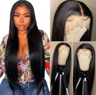 China Hot Selling Body Wave 10-28 Inch Human Hair 13x4 Lace Frontal 100% Natural Black Remy Body Wave Hair for sale