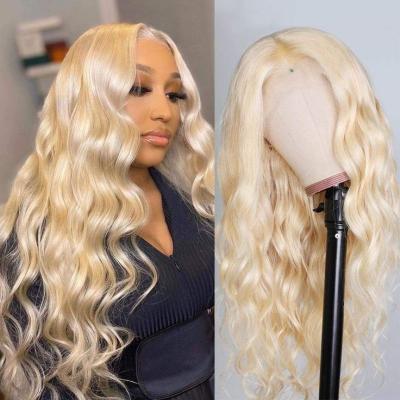 China 400-1200g Brazilian Body Wave Fashion Body Wave Wig, 14-28 inch Luxury 613 Braided Hair Lace Wigs Vendors for sale