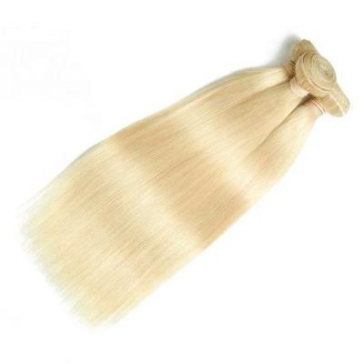 China Hot Selling Silky Straight Wave Limited Edition Human Hair 613 Blonde Bundle Brazilian Remy Straight Hair Extension for sale