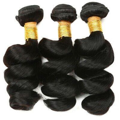 China Chinese Loose Color/1B 12-30 Inch Natural Loose Wave Hair Ponytail Hair Extension Raw Virgin Hair For Extensions for sale