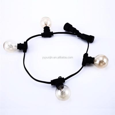 China PVC PVC Wire IP65 E27 LED Belt Light For Outdoor Decoration LED String Light for sale