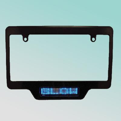 China 7X23pixel yes outdoor 34X19.8X1cm Japanese blue IR led license plate for sale