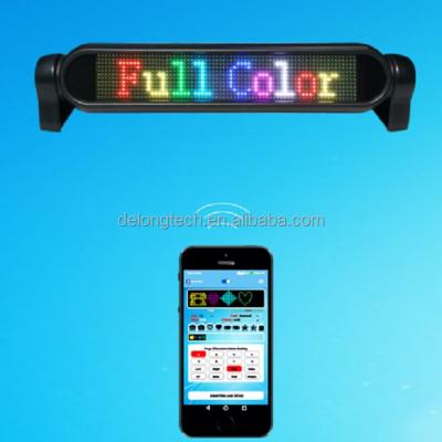 China 12X72pixel Smart Car Led Display For Car for sale