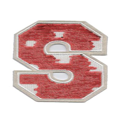 China High quality hot sale custom made china low minimum viable sequin patch factory for sale