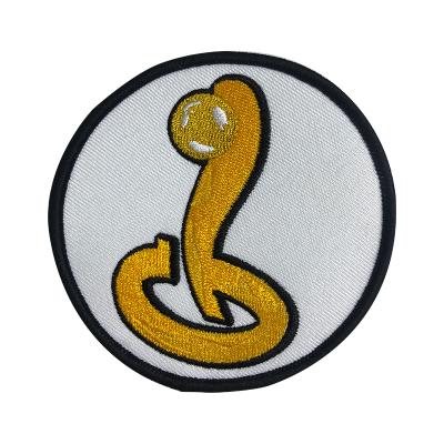 China Textile Accept Customization Cute Animal Embroidery Patch Badges Woven Patches for sale