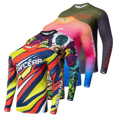 China Breathable 2022 Newest Bicycle Cycling Downhill Jersey Custom Quick Dry Breathable MTB Jersey Clothing For Women Mens for sale