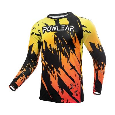 China Mens Anti-UV Quick Dry Long Sleeve Bike Cycling Shirt Customized Cheap White MTB Tank Tops MX Motocross Tank Top for sale