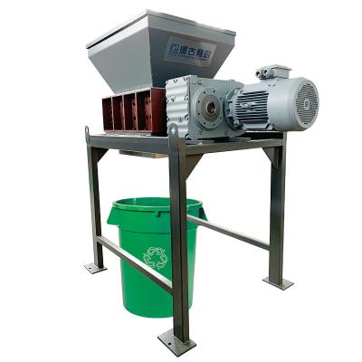 China High Efficiency Safety Long Life 100-1000kg/h Waste Metal Scrap Crushing Machine Mini Metal Shredder for sale